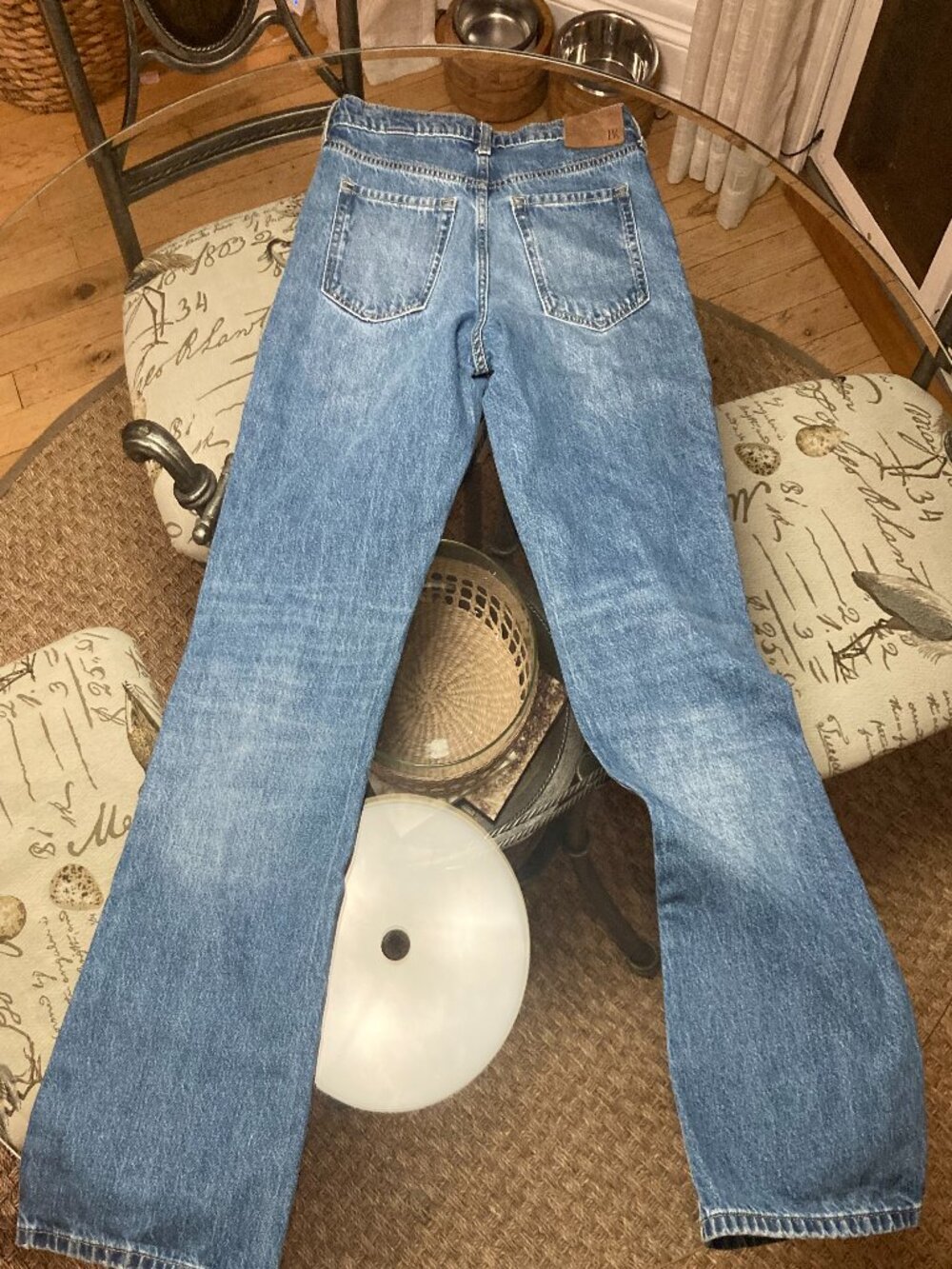 Banana Republic High Rise Relaxed Boot Cut Jean 26 Long Inseam - Picture 4 of 8